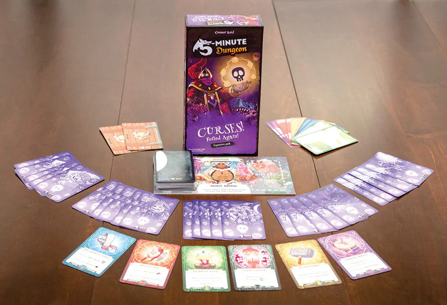 5 Minute Dungeon Curses! Foiled Again! Expansion | Boardgame | Outset Media - Image 3