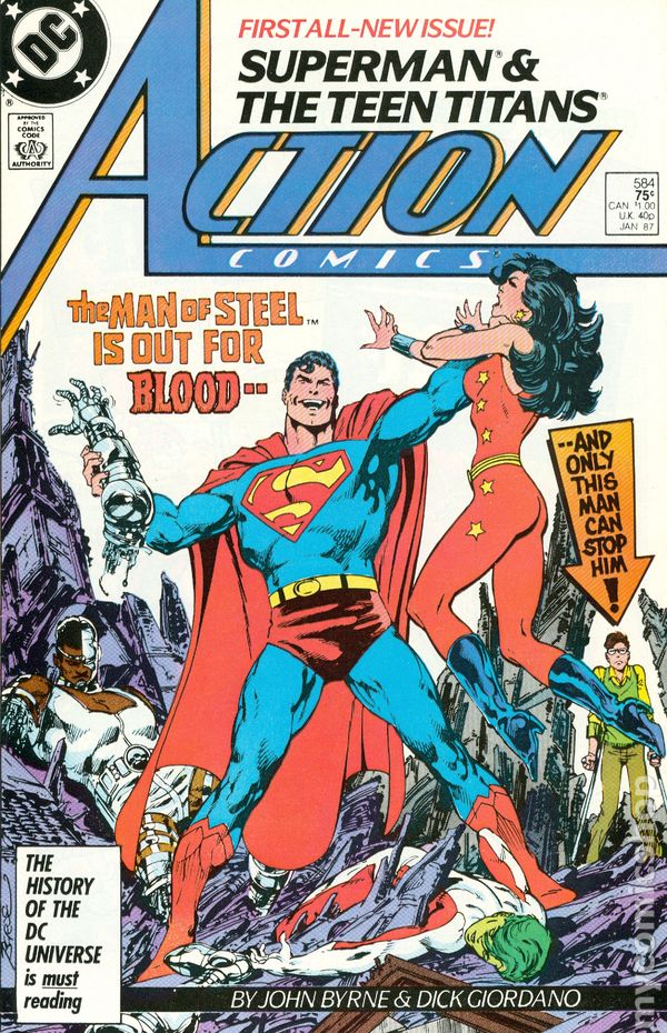 Action Comics Lot | Issues #584-600 | DC Comics