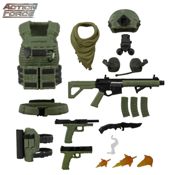Delta Gear Pack (Female) | Action Force | Valaverse 1:12 Gear Set - Image 2