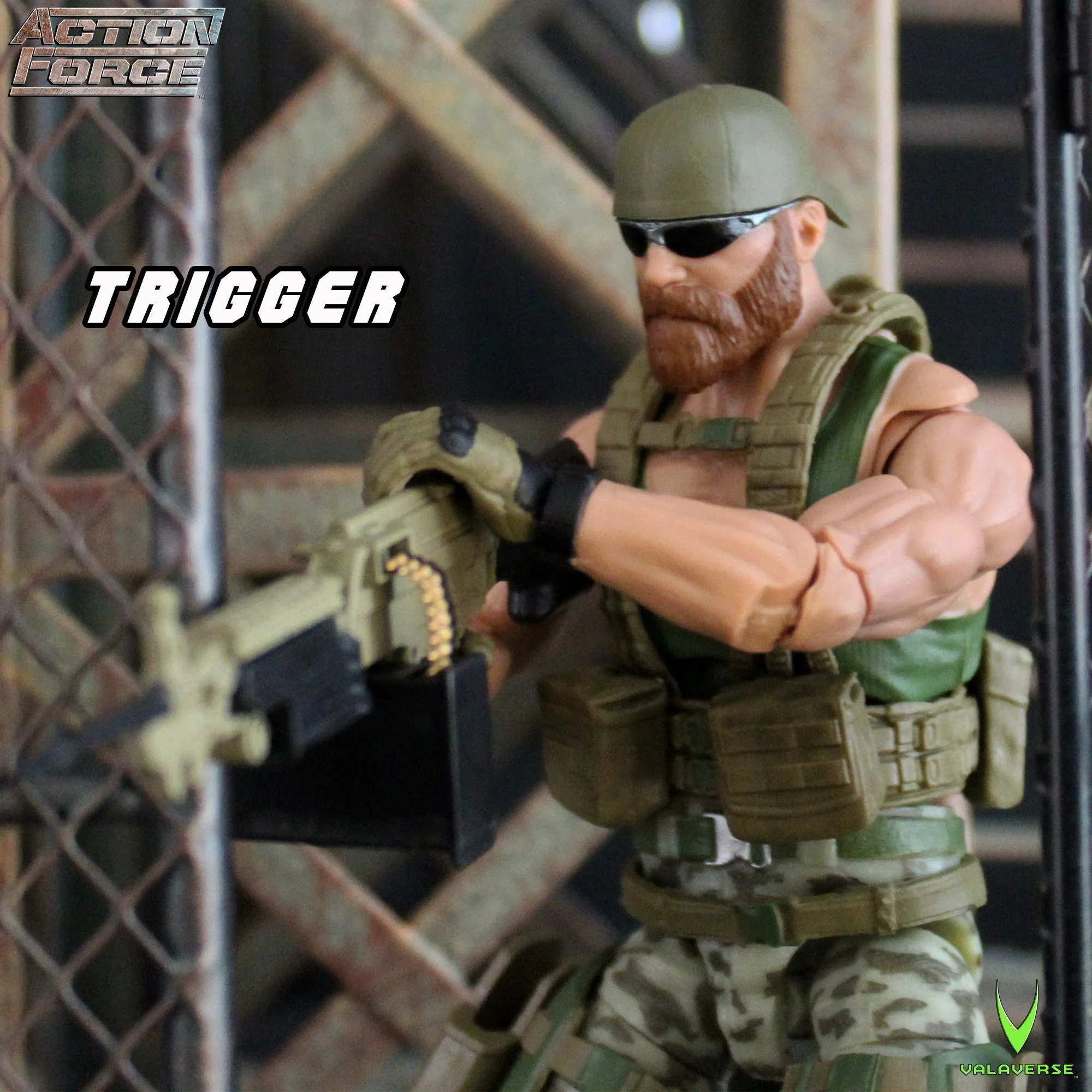 Action Force: Trigger (Reissue) | Valaverse 1:12 Scale Figure - Image 4