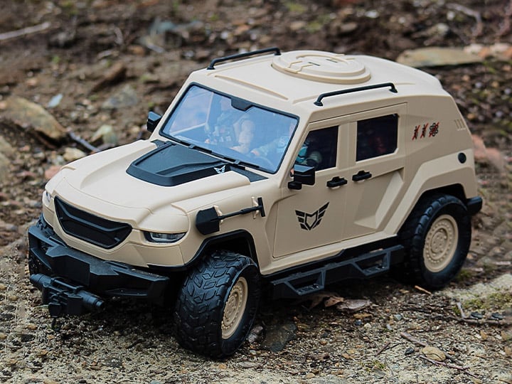 Action Force Vanguard Vehicle Tan (w/ Missile Launcher Add-On) | Valaverse 1:12 Scale - Image 12
