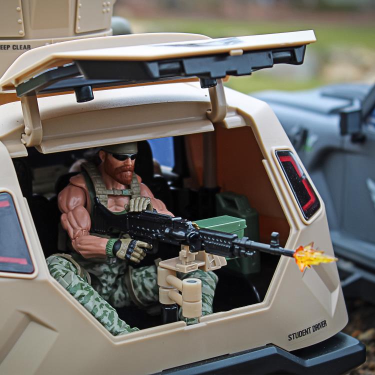Action Force Vanguard Vehicle Tan (w/ Missile Launcher Add-On) | Valaverse 1:12 Scale - Image 2