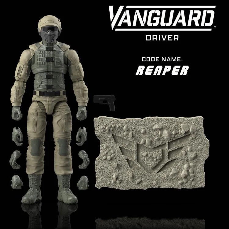 Action Force Vanguard Vehicle Tan (w/ Missile Launcher Add-On) | Valaverse 1:12 Scale - Image 3