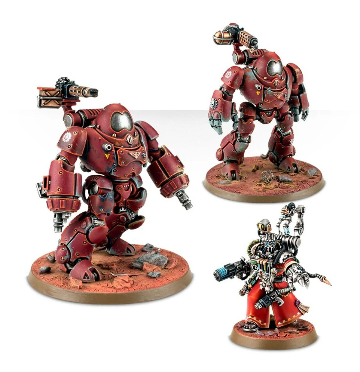 Adeptus Mechanicus Kastelan Robots