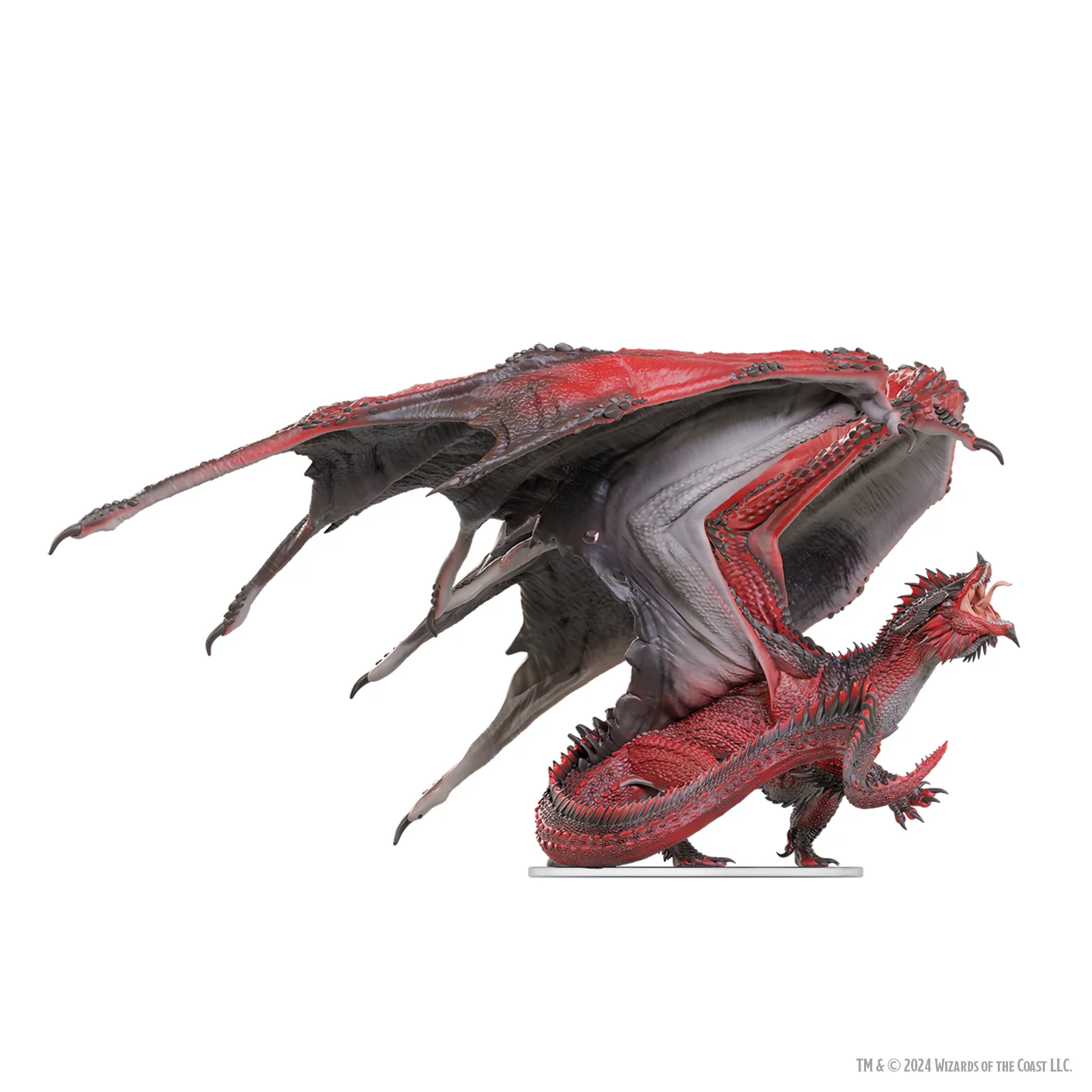 Adult Red Dragon Tyrant | Miniature | Dungeons & Dragons Icons of the Realm - Image 4