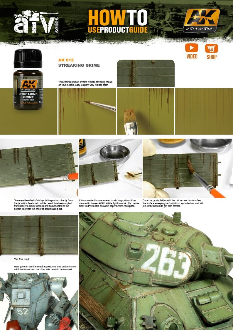 AK Interactive Streaking Grime General (AK-012) - Image 2