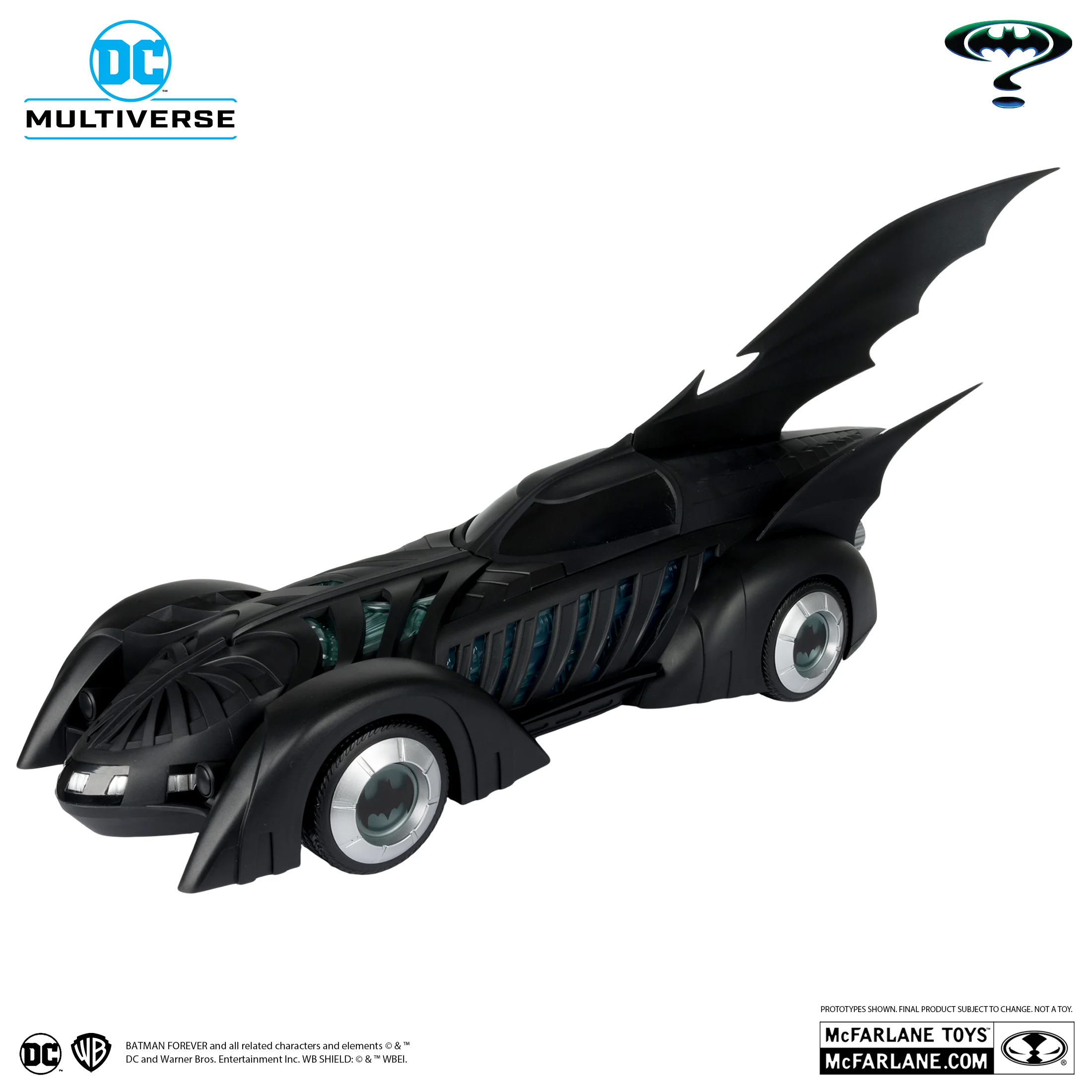 Alfred Pennyworth & Batmobile (Batman Forever) Vehicle 2pk (DC MULTIVERSE VEHICLES) - Image 11