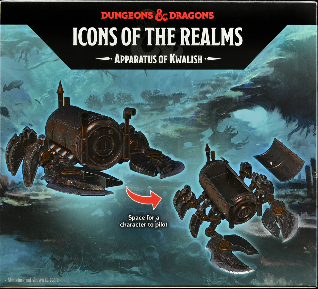 Apparatus of Kwalish Painted Figure | Dungeons & Dragons RPG Icons of the Realms | Wizkids - Image 3