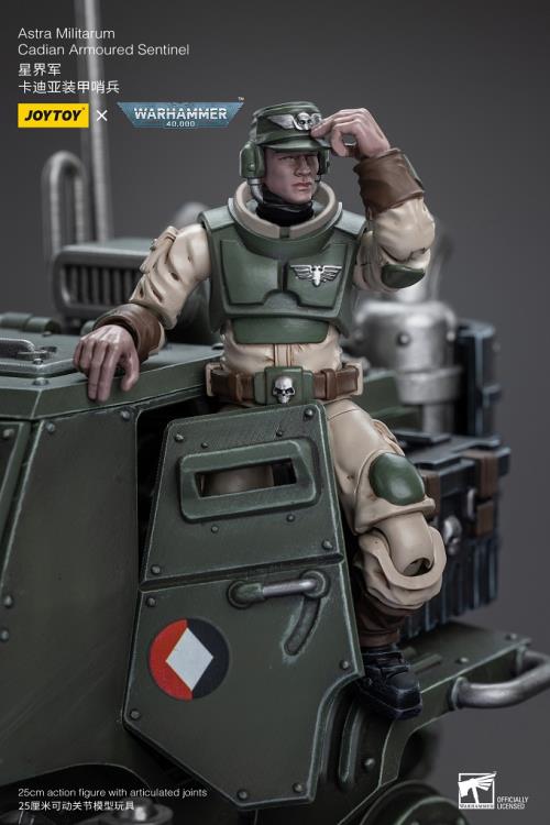 Astra Militarum Cadian Armoured Sentinel 1/18 Scale Action Figure (Joy Toy) - Image 10