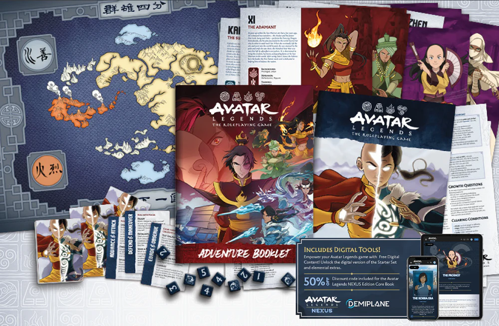 AVATAR LEGENDS RPG STARTER SET - Image 2
