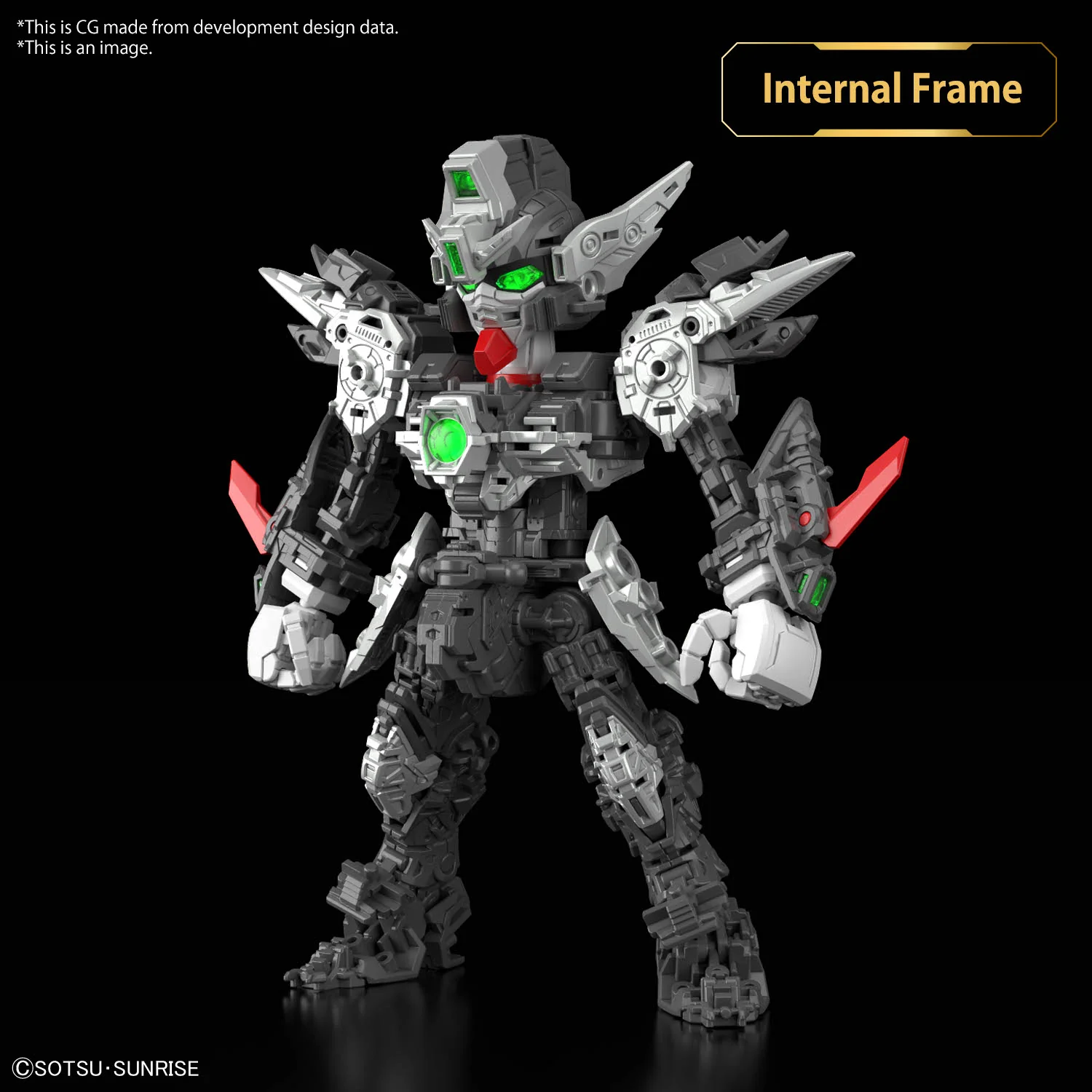 Bandai MGSD Wing Gundam Zero EW "Gundam Wing Endless Waltz" - Image 2