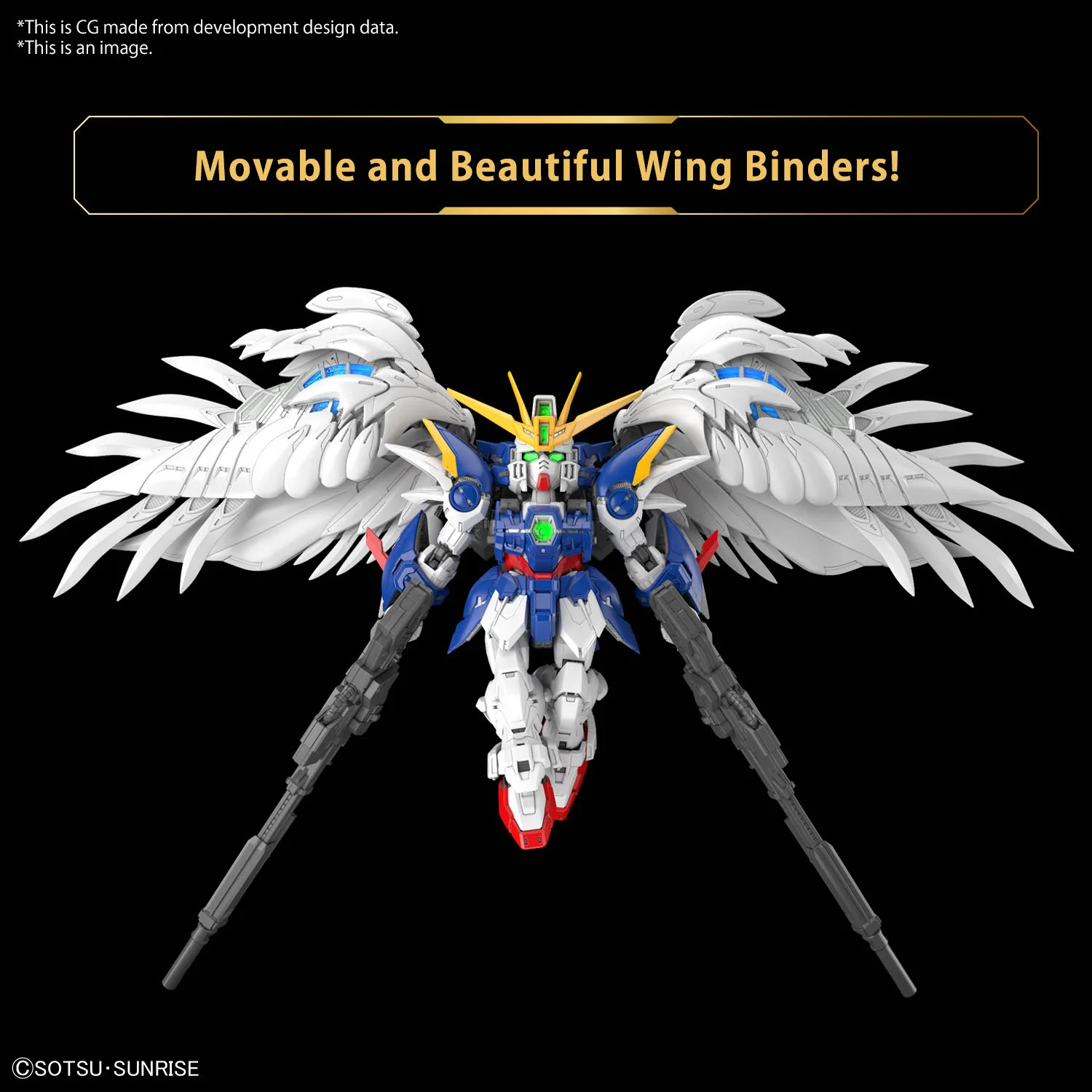 Bandai MGSD Wing Gundam Zero EW "Gundam Wing Endless Waltz" - Image 3