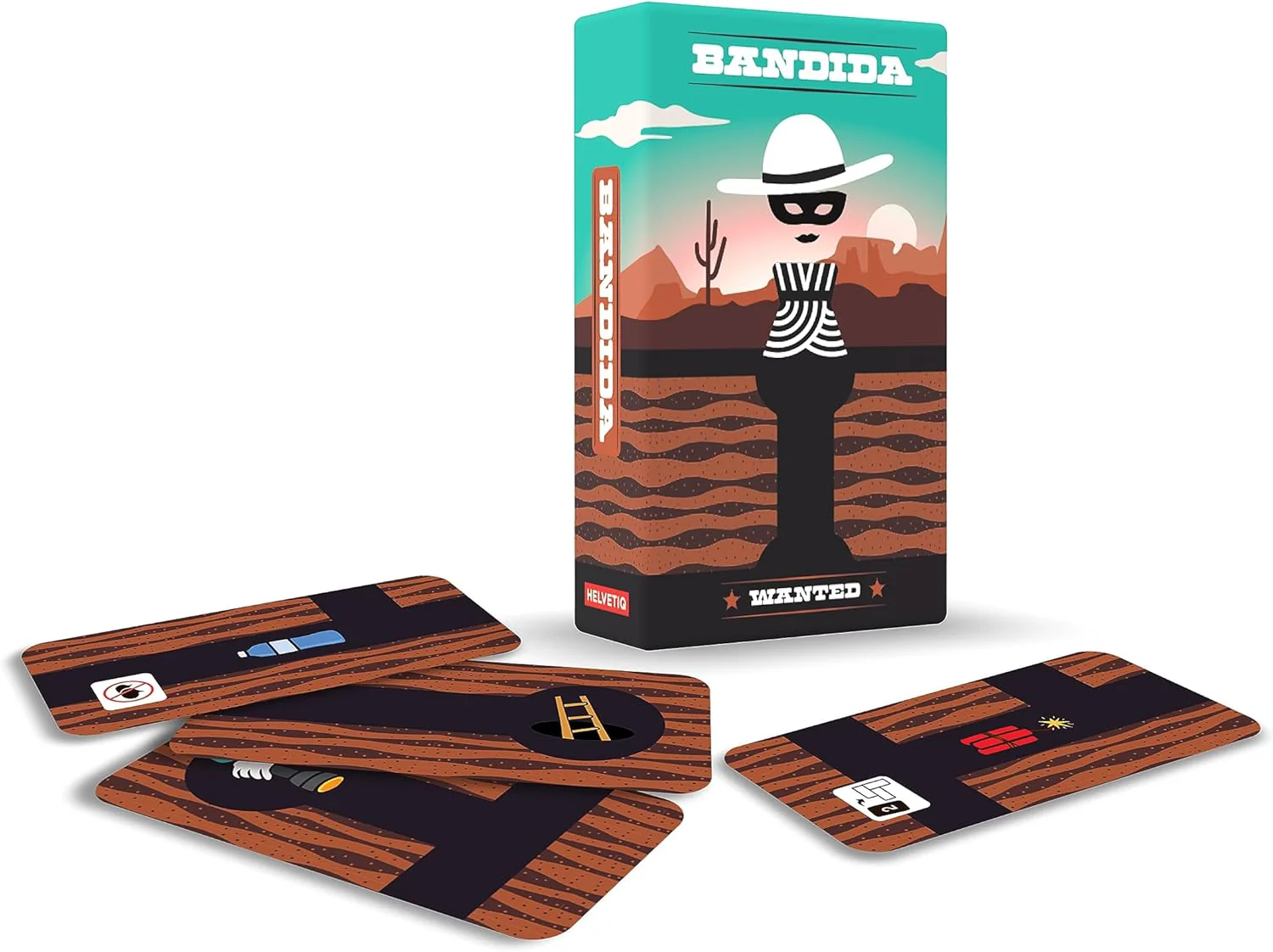 Bandida Pocket Game | Cooperative Card Game | Helvetiq - Image 3