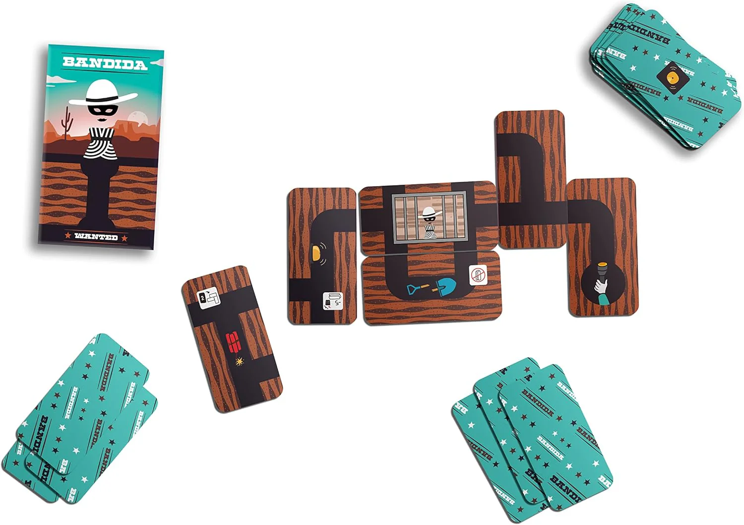 Bandida Pocket Game | Cooperative Card Game | Helvetiq - Image 4