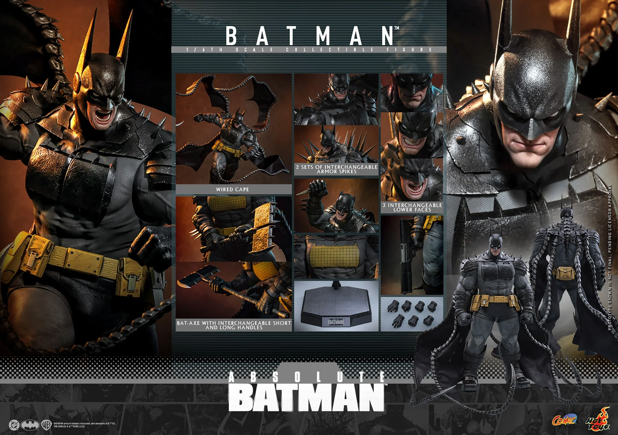 [PREORDER] Batman (Absolute Batman) CMS030 - Collector Edition | Sixth Scale Figure | Hot toys - Image 16