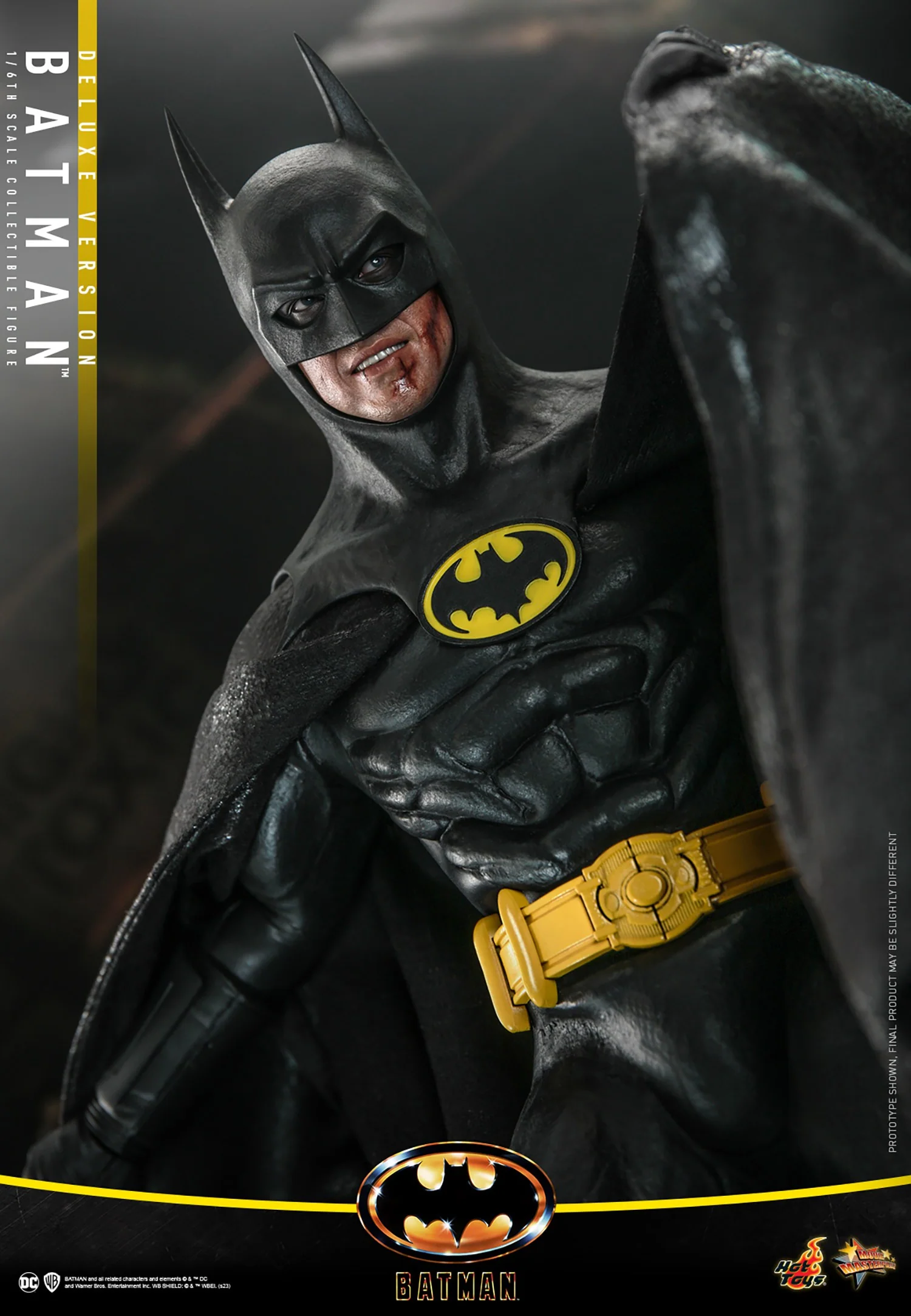 Batman Sixth Scale Collectible Figure (Deluxe Version) – Batman (1989) (Hot Toys MMS693) | Heroes World