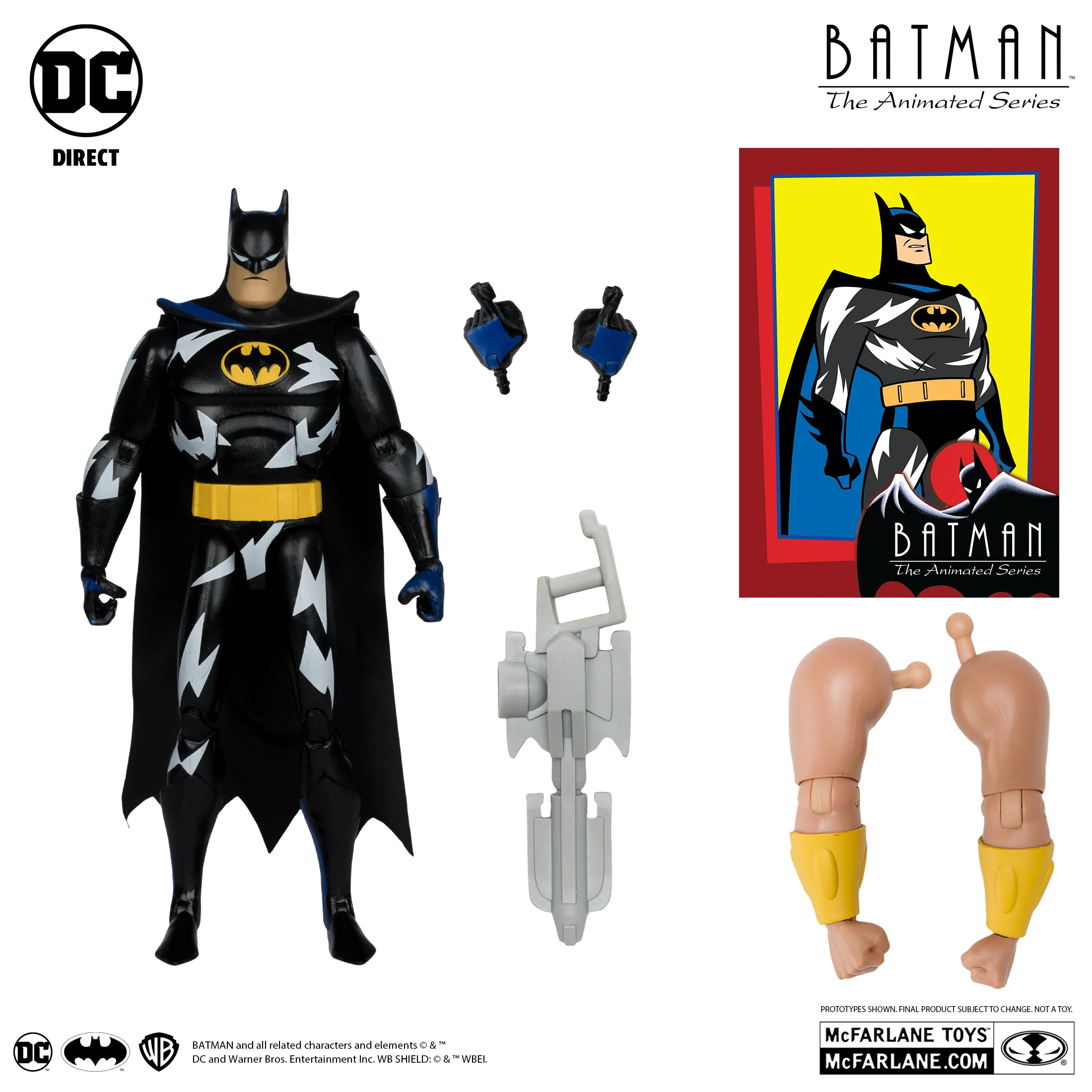 Batman Lightning Strike (Batman: The Animated Series ZEUS BAF) (McFarlane Toys) - Image 2