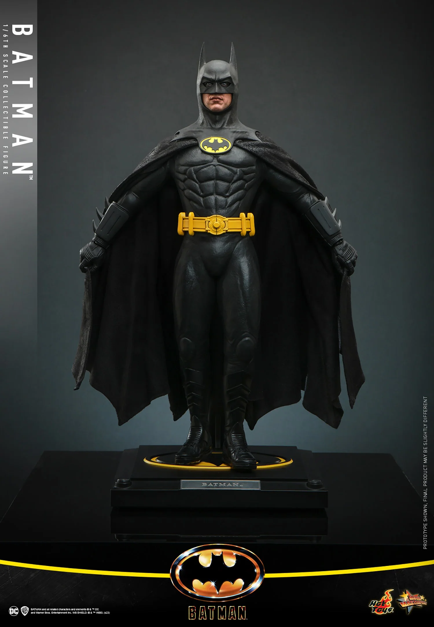 Batman Sixth Scale Collectible Figure – Batman (1989) (Hot Toys MMS692) | Heroes World - Image 4