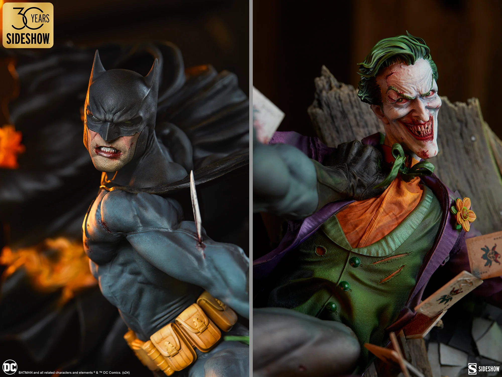 Batman vs The Joker: Eternal Enemies Premium Format™ Figure (Collector Edition) - Image 5