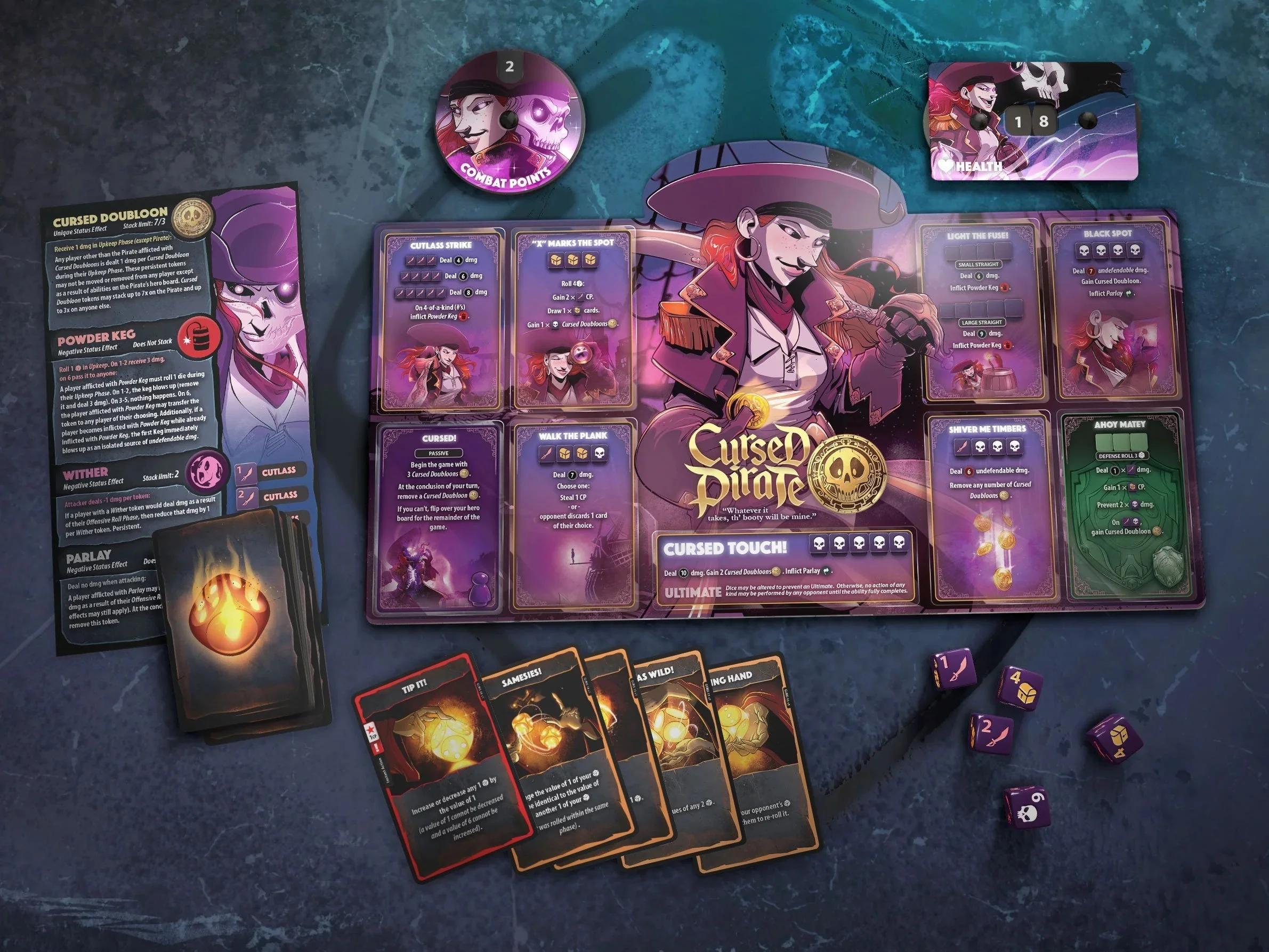Dice Throne Battle Chest Season Two (Champion Edition) | Board Game | Dice Throne Inc - Image 7