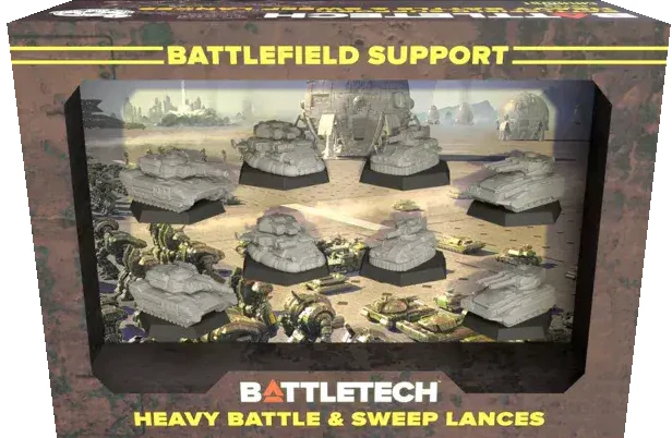 BATTLETECH HEAVY BATTLE & SWEEP LANCES