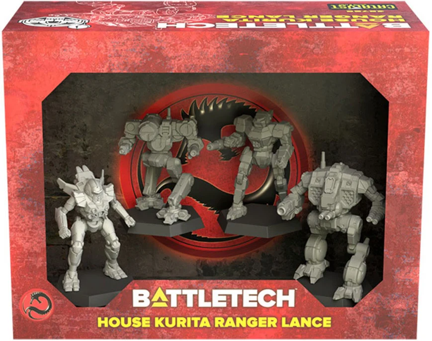 BATTLETECH HOUSE KURITA RANGER LANCE | Battletech | Catalyst Game Labs