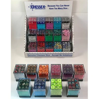 Best of Chessex: Sampler: 36D6 w/pips Dice Block