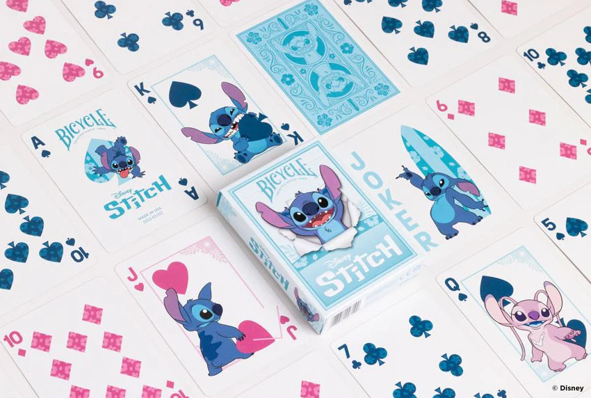 BICYCLE PLAYING CARDS - DISNEY STITCH - Image 2