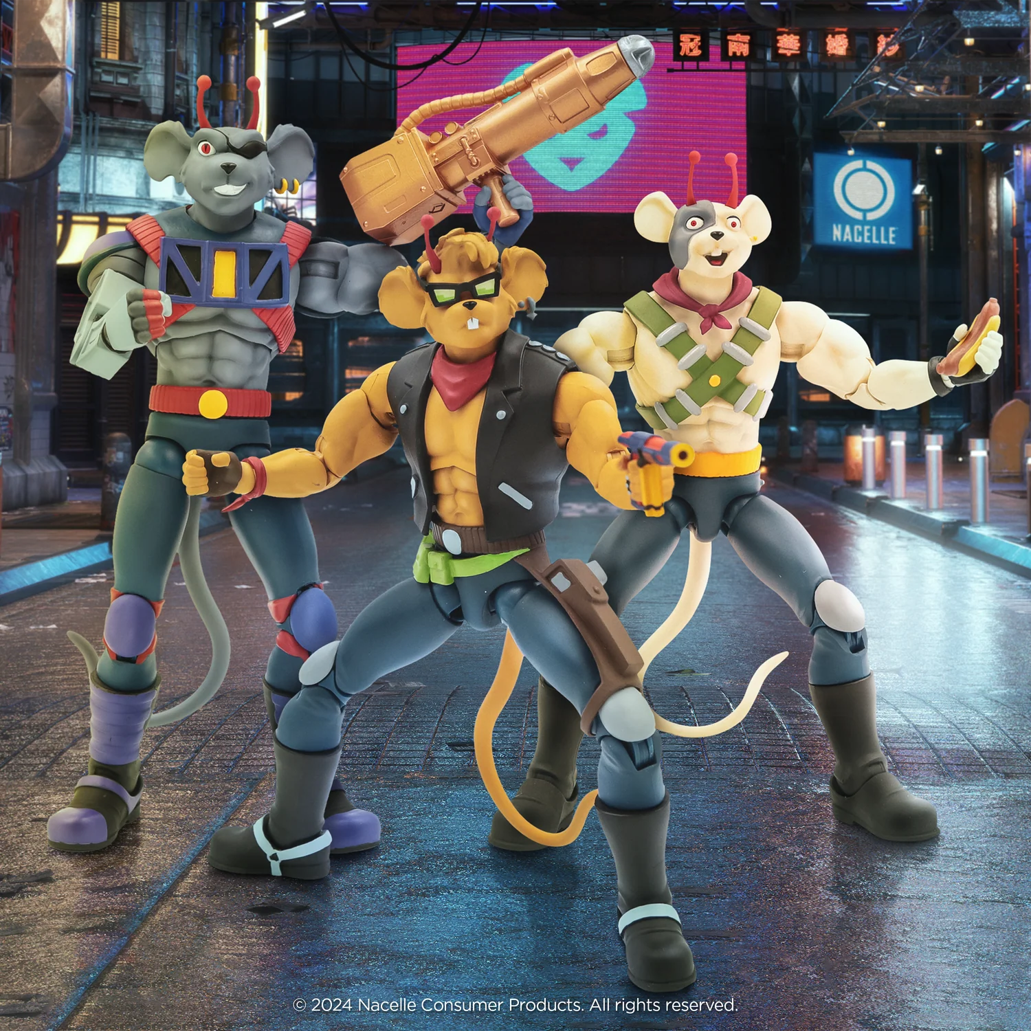 Biker Mice from Mars SET OF 3 (NACELLE)