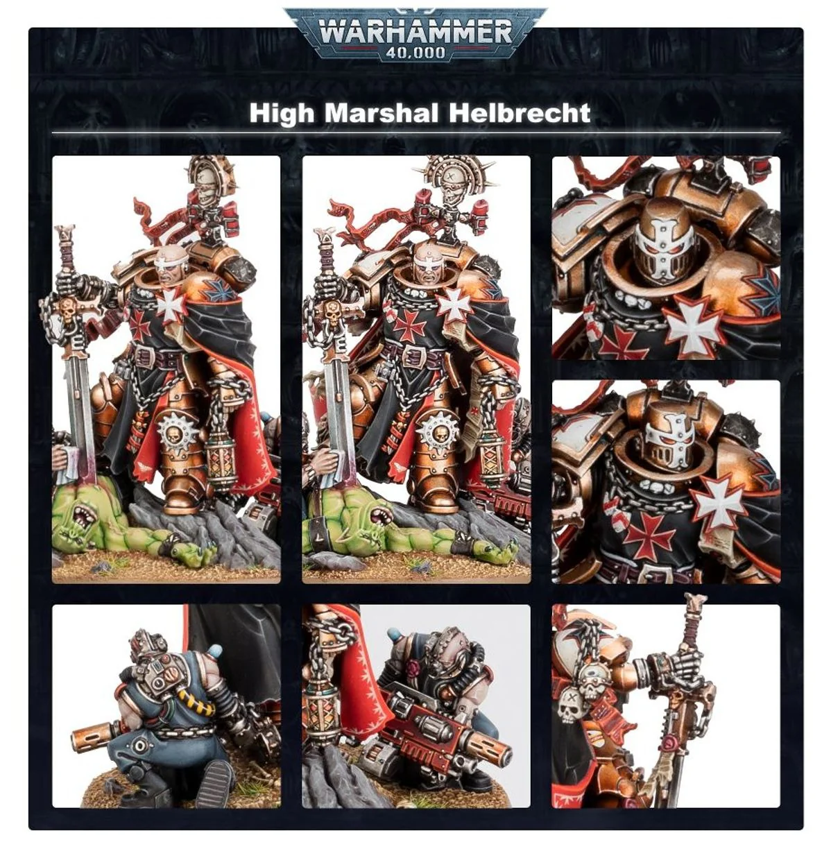 High Marshal Helbrecht | Black Templars | Warhammer 40,000 - Image 3