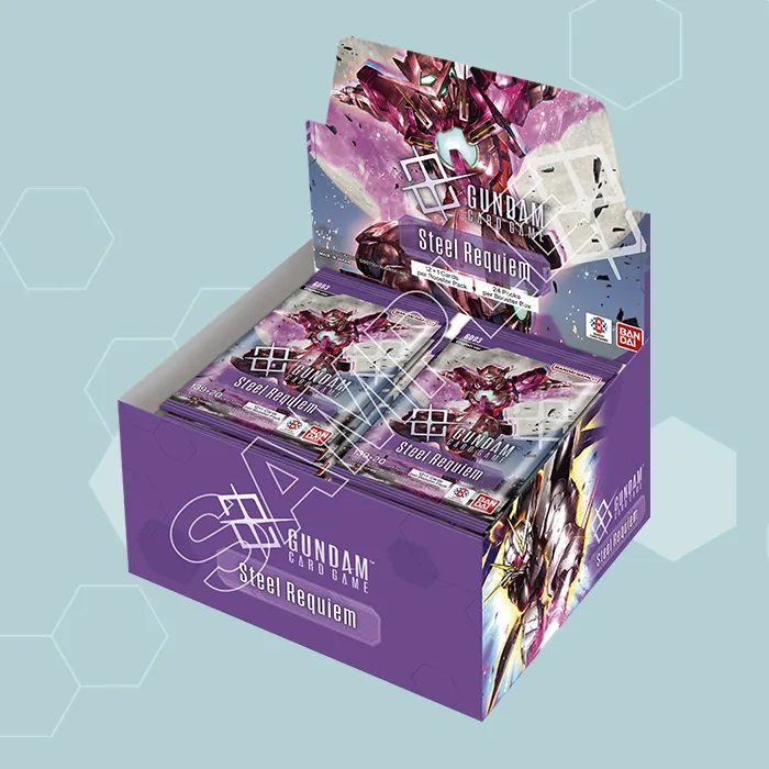 Steel Requiem GD-03 | Booster Box | Gundam Card Game