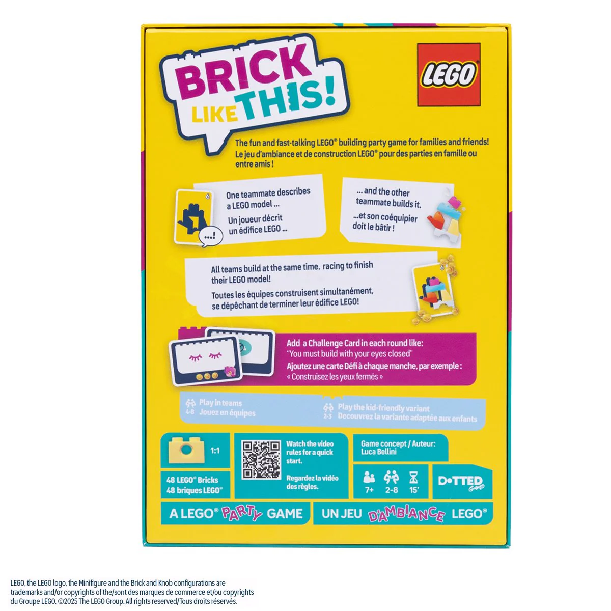 Brick Like This! (Multilingual) | A LEGO Party Game - Image 3