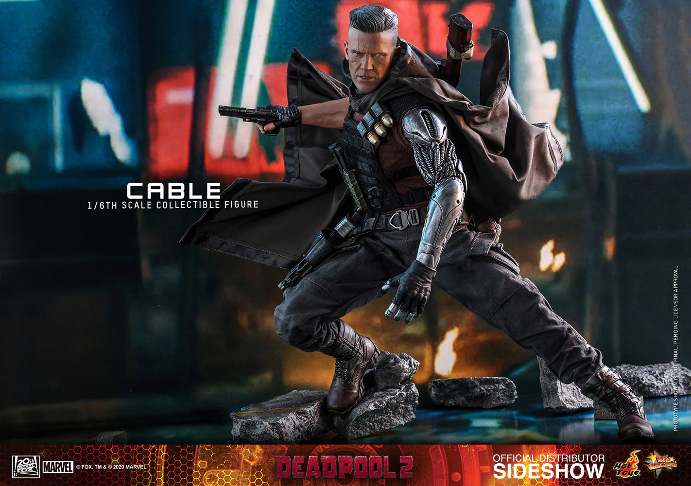Cable MMS583 | Sixth Scale Action Figure | Hot Toys - Image 9