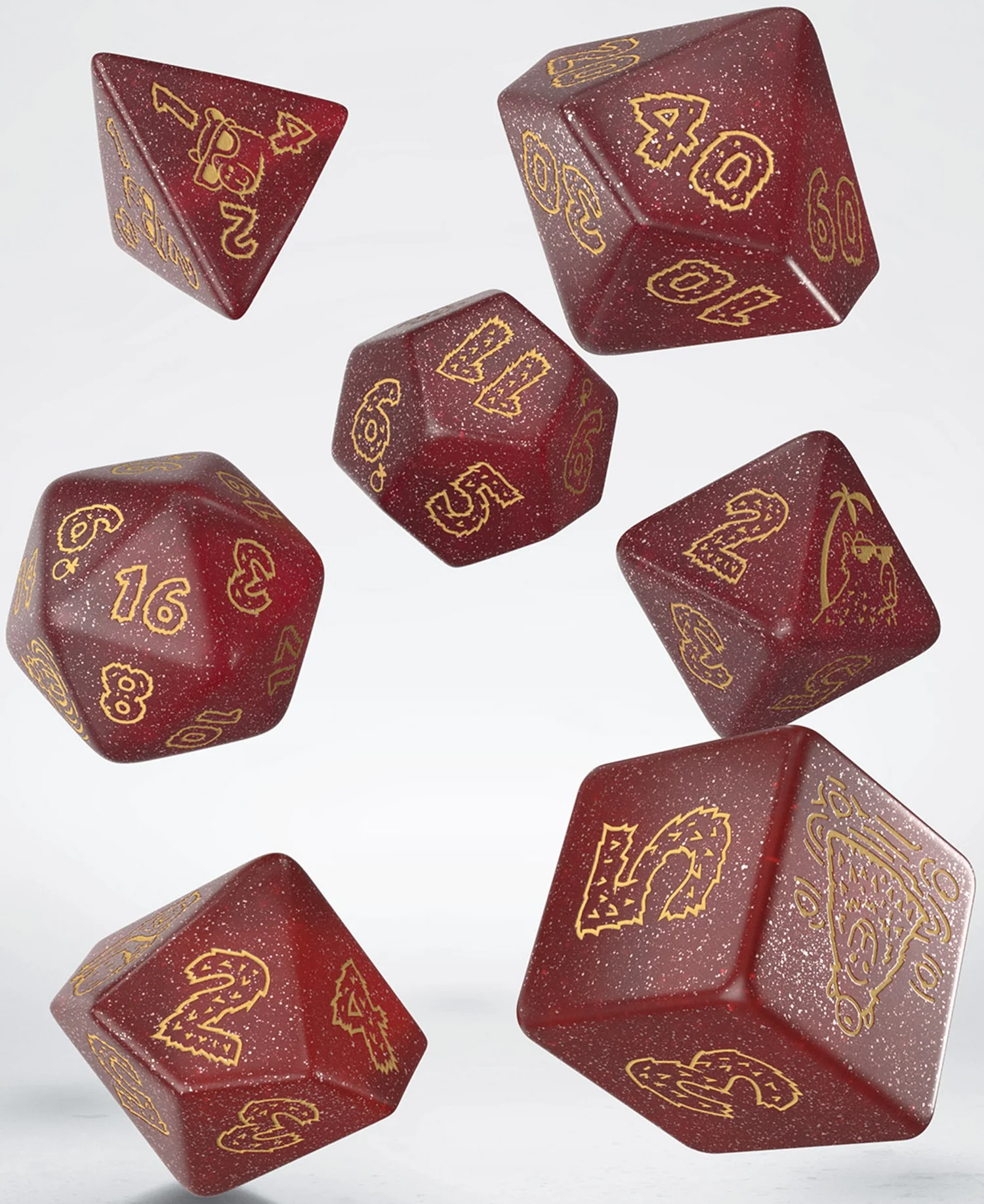 Capybara Chillo | RPG Dice Set | Q-Workshop