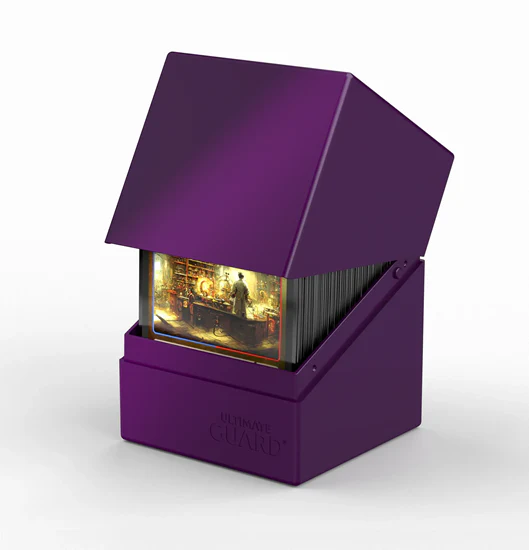 Ultimate Guard: Deck Case Boulder 100+: Solid Purple