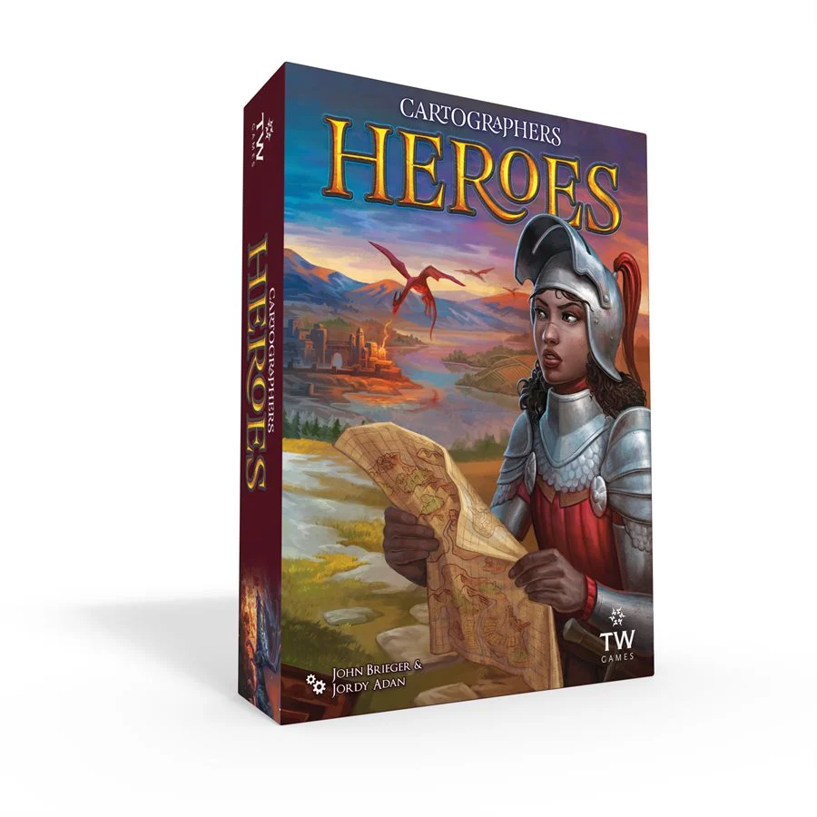 Cartographers: Heroes | Boardgame | TW Games