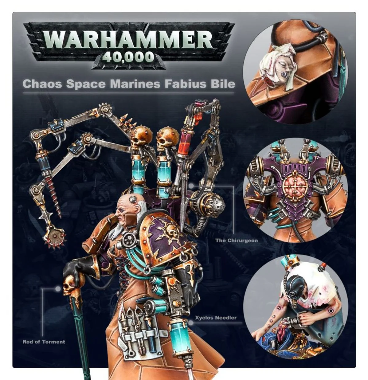 Fabius Bile | Chaos Space Marines | Warhammer 40,000 - Image 4