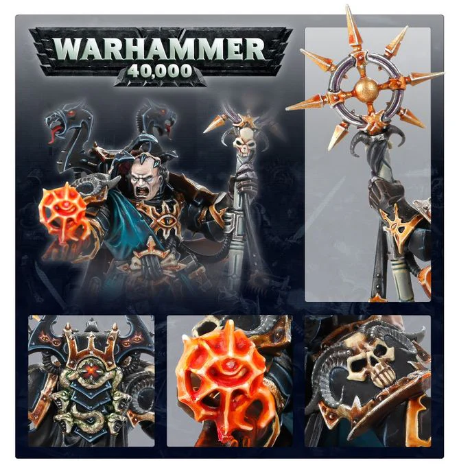 Sorcerer | Chaos Space Marines | Warhammer 40,000 - Image 2