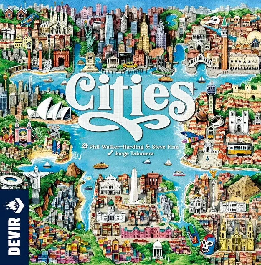 Cities Board Game | Heroes World