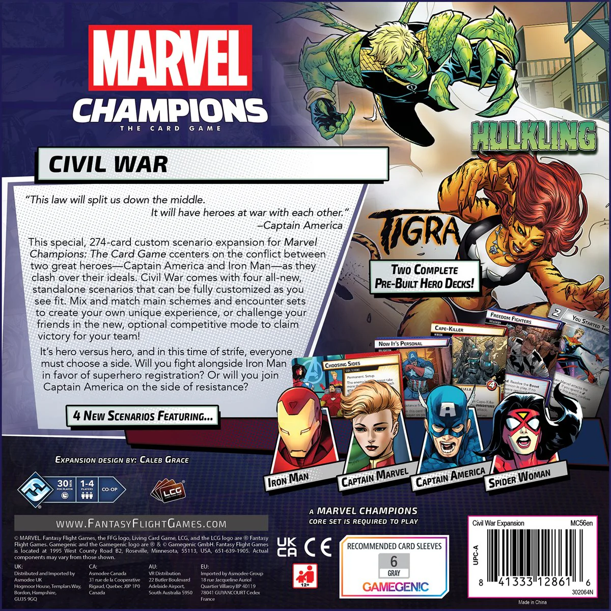 Civil War Expansion | Marvel Champions LCG | Boardgame - Image 2
