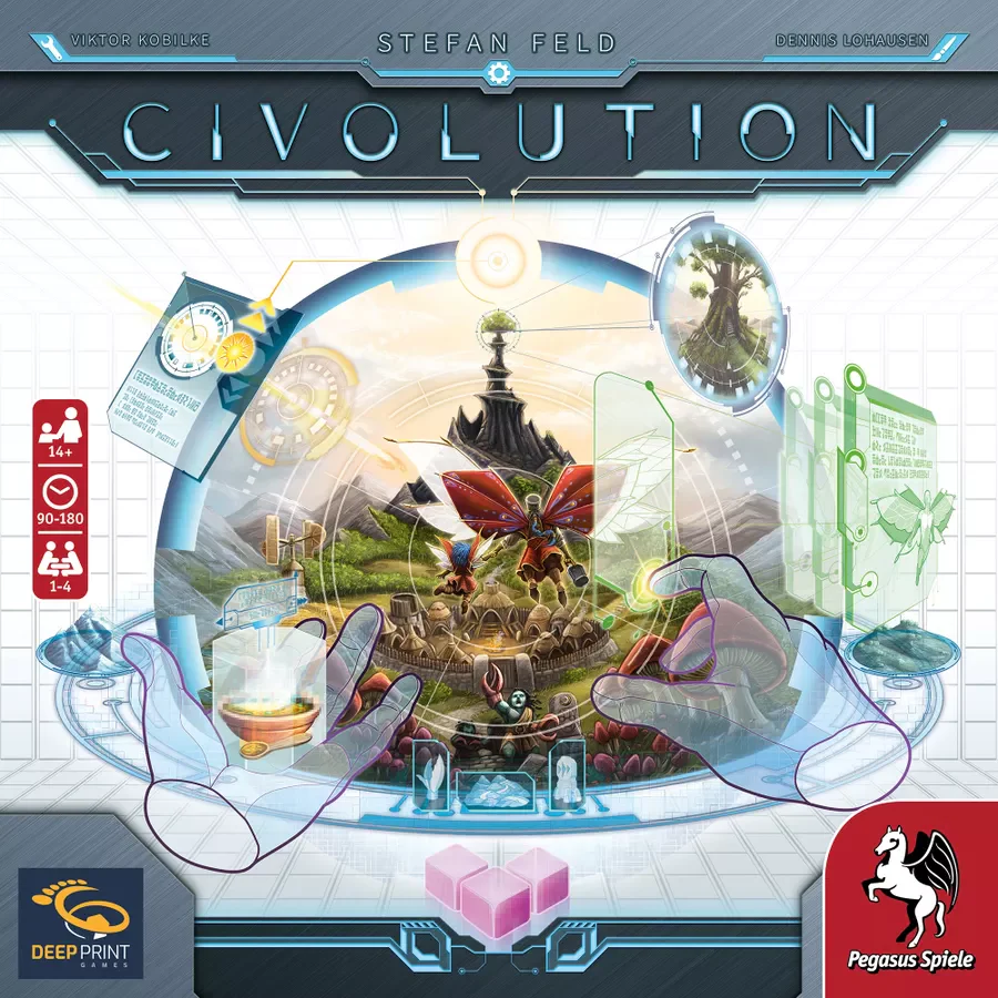 Civolution Board Game by Stefan Feld | Heroes World