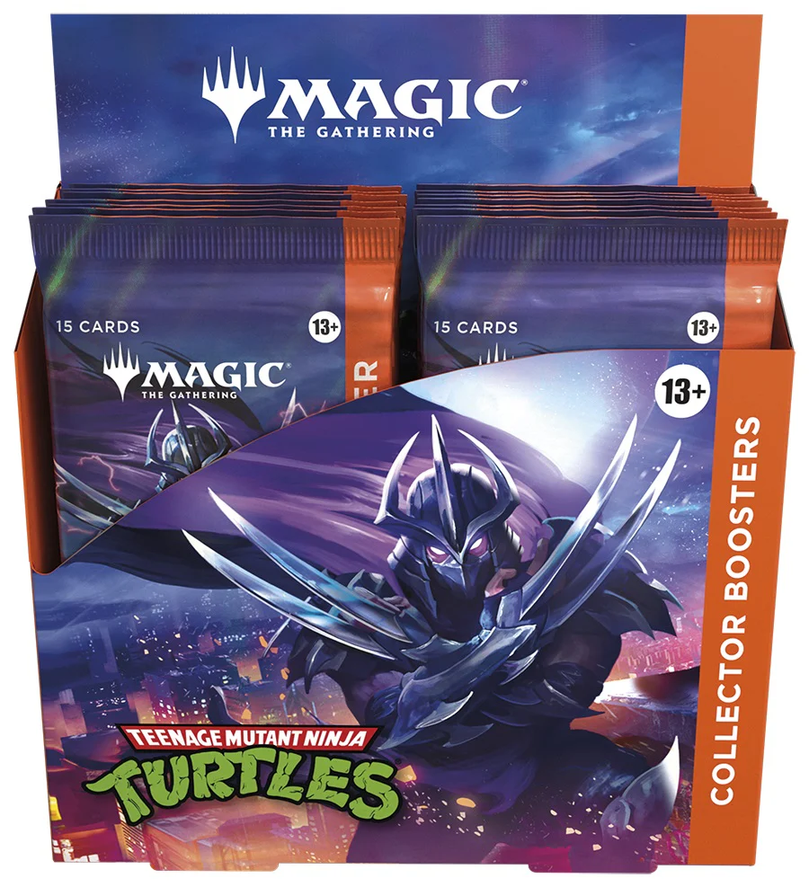 Collector Booster Box | Universes Beyond: Teenage Mutant Ninja Turtles | Magic the Gathering TCG