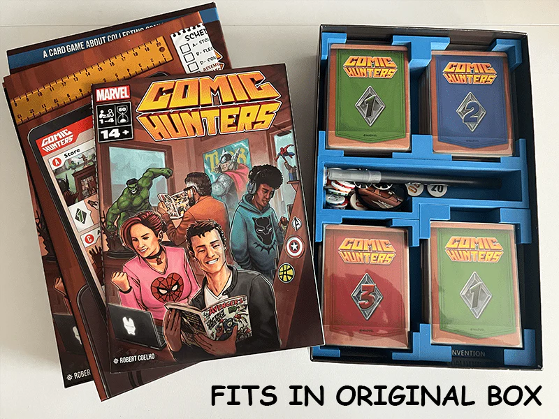 Comic Hunters Board Game | Heroes World - Image 8