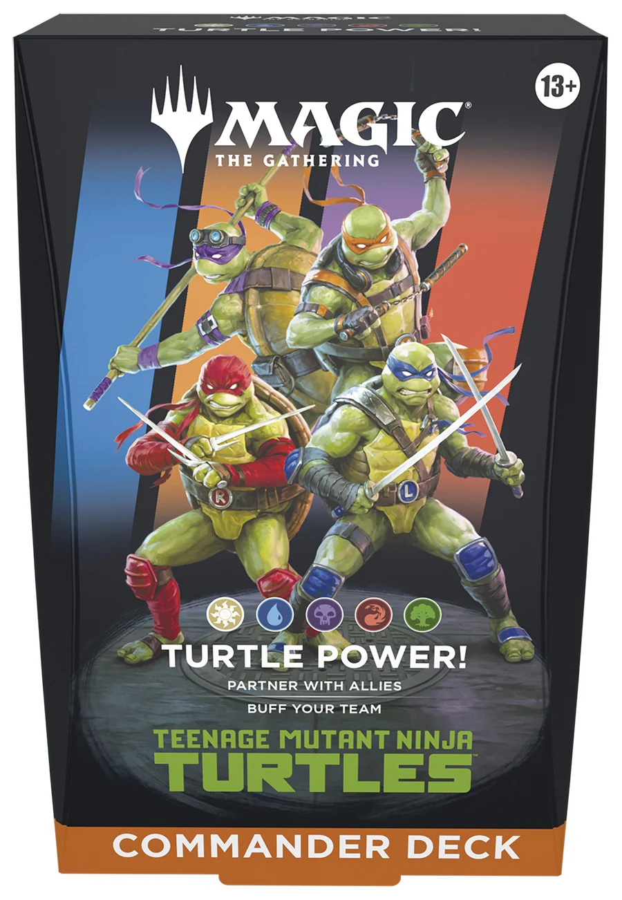 Commander Deck | Universes Beyond: Teenage Mutant Ninja Turtles | Magic the Gathering TCG