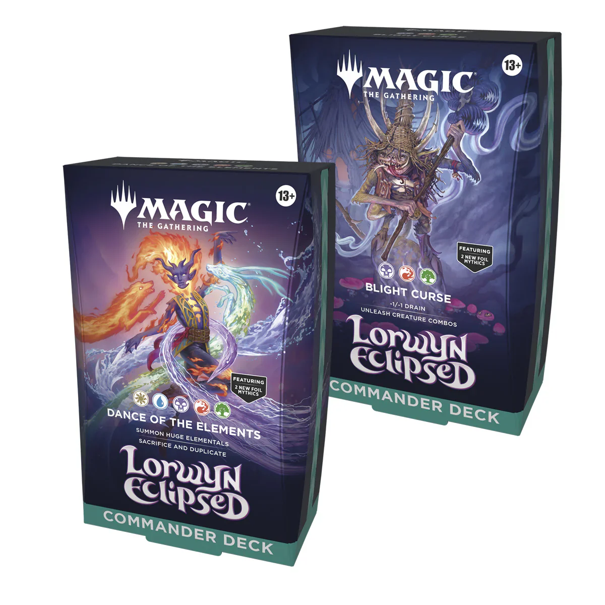Commander Decks Set of 2 | Lorwyn Eclipsed | Magic the Gathering TCG