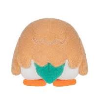 Pokemon 5" Plush Sleeping Rowlet - Image 2