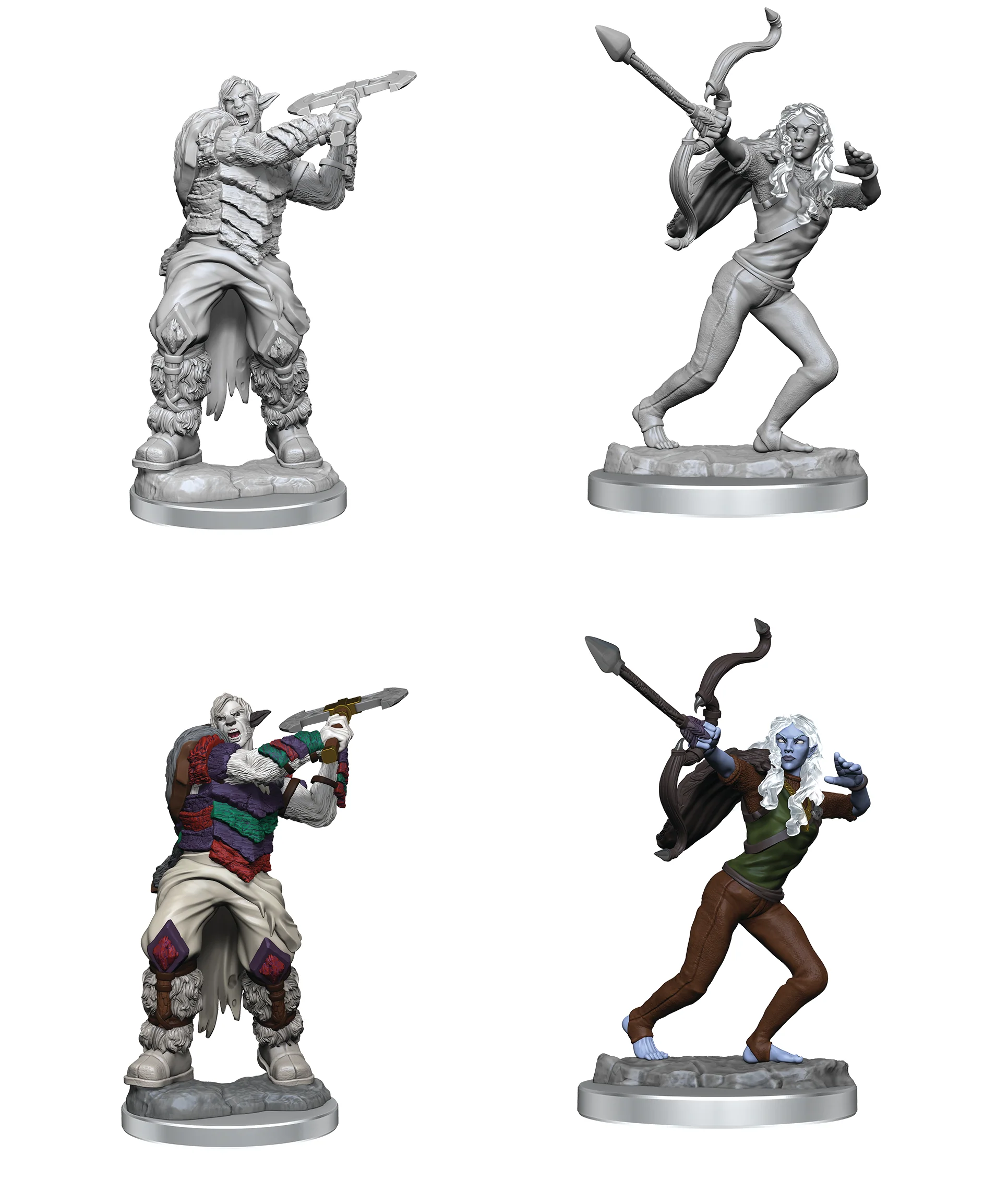 CR UNPAINTED MINIS WV4 ASHARI STONEGUARD/SKYDANCER