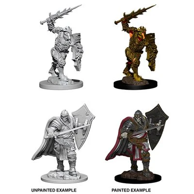 D&D Nolzur's Marvelous Unpainted Miniatures: Wave 6: Death Knight & Helmed Horror