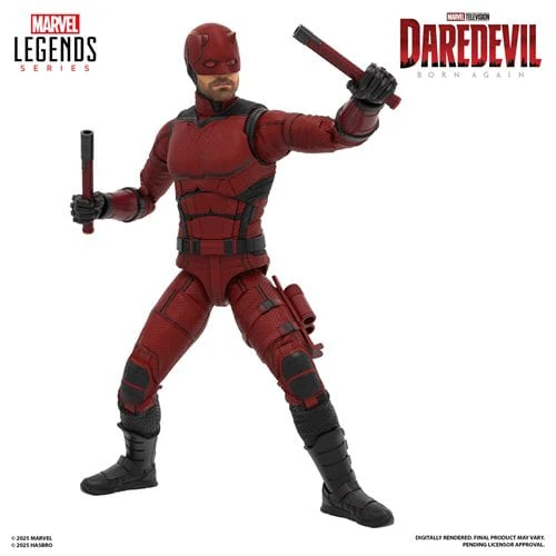 Daredevil: Born Again Marvel Legends Series Daredevil 6-Inch Action Figure | Hasbro - Image 4