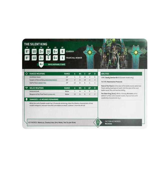 DATASHEET CARDS: NECRONS (ENG) - Image 4